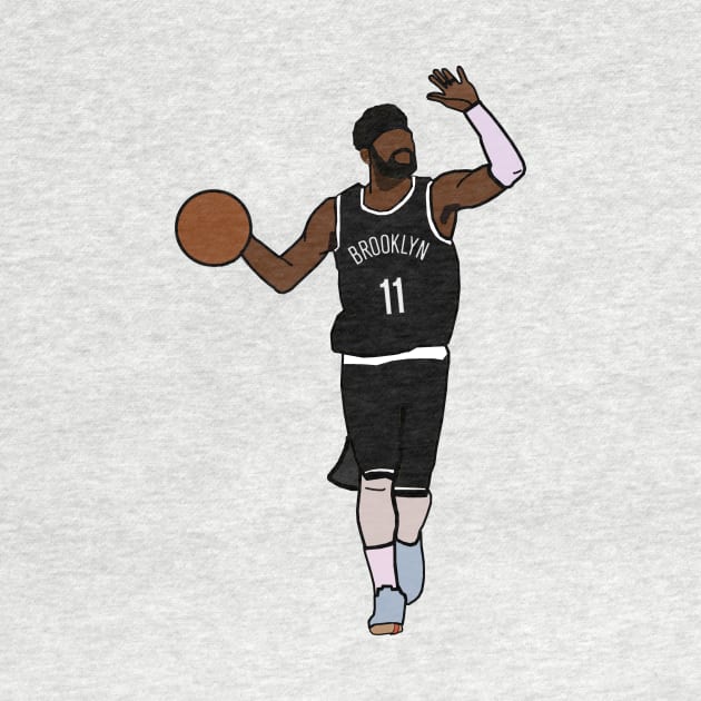 Kyrie Irving Brooklyn Nets by xavierjfong